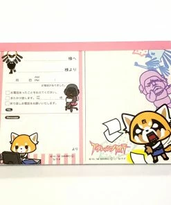 Sanrio Aggretsuko Memo Pad: Friends