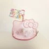 Sanrio Hello Kitty Metallic Face Aurora Key Ring JP