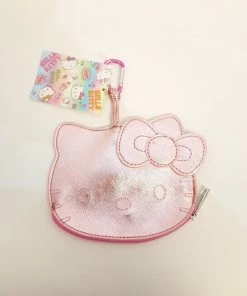 Sanrio Hello Kitty Metallic Face Aurora Key Ring JP