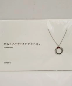 Sanrio Hello Kitty Happy Necklace (Gold Or Silver)
