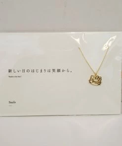 Sanrio Hello Kitty Smile Necklace (Gold Or Silver)