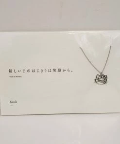 Sanrio Hello Kitty Smile Necklace (Gold Or Silver)