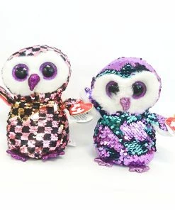 Hello Shop Monrovia Owl Mini Flippables TY