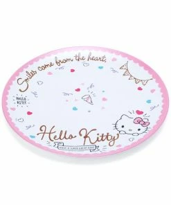 Sanrio Characters Melamine Plate Hello Kitty