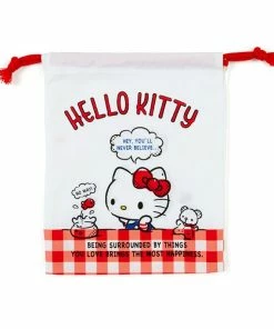 Cinnamoroll Sanrio Characters Small Drawstring Bag