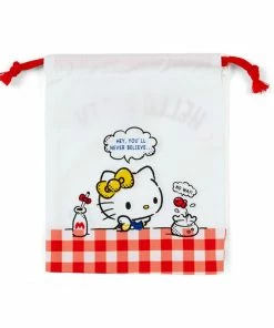 Cinnamoroll Sanrio Characters Small Drawstring Bag