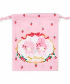 Cinnamoroll Sanrio Characters Small Drawstring Bag