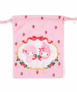 Cinnamoroll Sanrio Characters Small Drawstring Bag