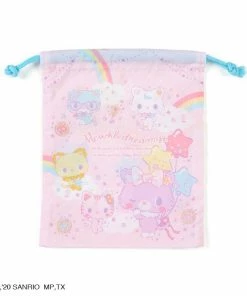 Cinnamoroll Sanrio Characters Small Drawstring Bag