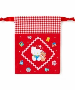 Cinnamoroll Sanrio Characters Mini Drawstring Bag