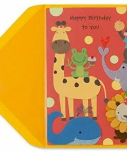 Hello Shop Monrovia Papyrus Party Animals Birthday Card Pouches