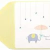 Sanrio Papyrus Elephant And Umbrella Happy Baby Shower Card Pouches