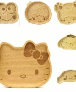 Sanrio Characters Face Wooden Accessory Tray