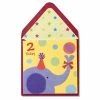 Hello Shop Monrovia Pouches Papyrus Elephant 2 Years Old Birthday Card