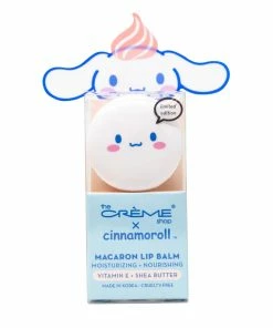 The Creme Shop X Cinnamoroll Peach Mousse Macaron Lip Balm