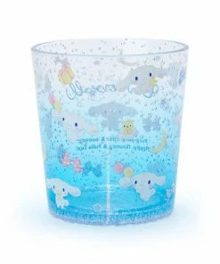 Sanrio Characters Clear Plastic Tumbler Cup Cinnamoroll