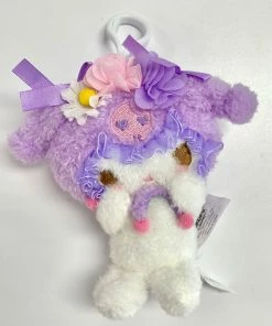 Weactive Sanrio Characters Flower Ribbon Clip-on Mascot Cinnamoroll