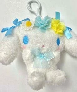 Weactive Sanrio Characters Flower Ribbon Clip-on Mascot Cinnamoroll
