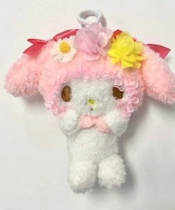 Weactive Sanrio Characters Flower Ribbon Clip-on Mascot Cinnamoroll