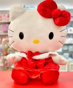 Weactive Hello Kitty Red Dress Cape Plush