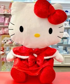 Weactive Hello Kitty Red Dress Cape Plush
