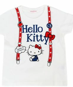 Sanrio Hello Kitty Overalls Print Kids Tee By Sugarland