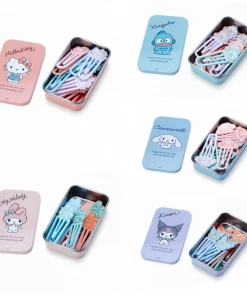 Cinnamoroll Sanrio Characters Smokey Color Paperclips Set