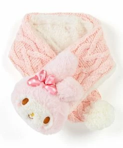 Sanrio Characters Cable Knit Scarf