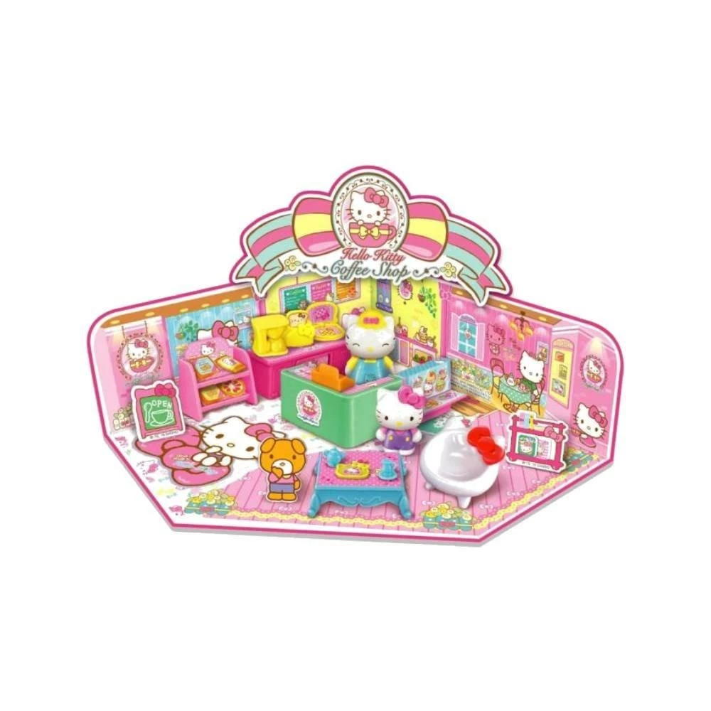 Sanrio Hello Kitty Mini Coffee Shop Toy Set