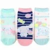 Sanrio Cinnamoroll 3 Pack Sneaker Socks