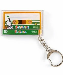 Hello Kitty Sanrio Character Cassette Key Chain