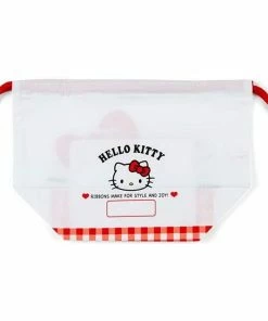 Sanrio Hello Kitty Face Drawstring Bag