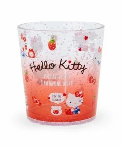 Sanrio Characters Clear Plastic Tumbler Cup Cinnamoroll