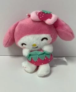 Weactive My Melody Strawberry Clip-on Mascot