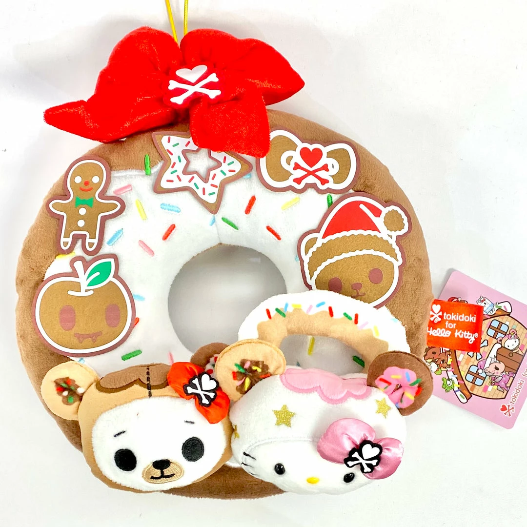 Weactive Shop All Collaborations TokiDoki X Hello Kitty Winter Wonderland Wreath