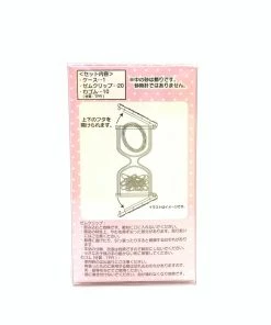 Sanrio Hello Kitty Hourglass Clip & Rubber Band Set