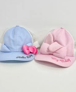 Hello Kitty Sanrio Characters Kids Polka Dot Mesh Ear Cap