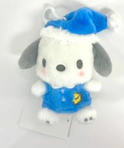 Weactive Cinnamoroll Sanrio Characters Fluffy Pajama Clip-on Mascot