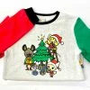 Sanrio Aggretsuko Holiday Color Block Crew Neck Sweater