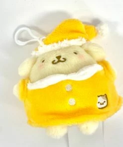 Weactive Cinnamoroll Sanrio Characters Fluffy Pajama Clip-on Mascot