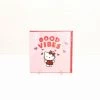 Sanrio Shop All Collaborations Hello Kitty Good Vibes Card By Jolly Awesome