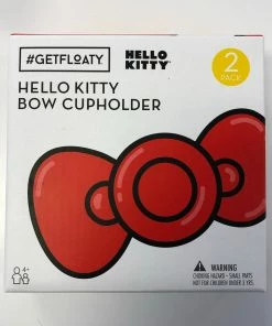 Hello Kitty X Get Floaty Bow Cupholder (Set Of 2)