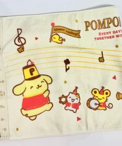 Sanrio PompomPurin Smile Parade Hand Towel