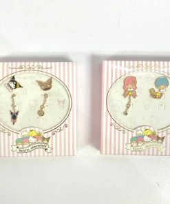 Sanrio Characters Sterling Silver 18 K Gold Earring Set