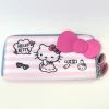 Sanrio Hello Kitty Pink Stripes Pencil Pouch