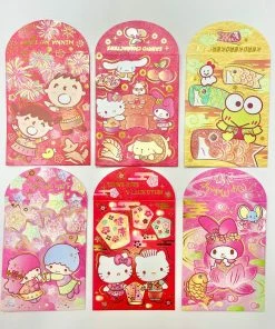 Hello Kitty Sanrio Characters Lunar New Year 2021 Red Envelopes