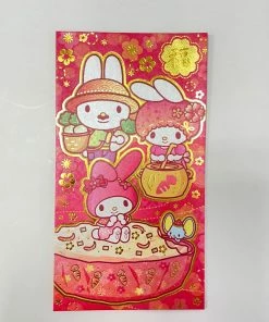 Hello Kitty Sanrio Characters Family Lunar New Year 2021 Long Red Envelopes