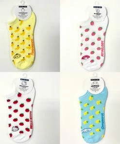 Weactive Cinnamoroll Sanrio Characters Fruits Short Socks