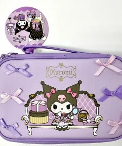 Sanrio Kuromi Ribbon Collection Cosmetic Pouch