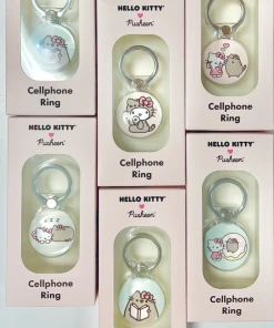 HAMEE IFace Hello Kitty X Pusheen Phone Ring Holder